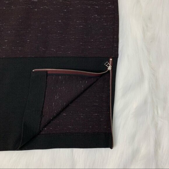 Aritzia Wilfred Campagne Pencil Skirt Heathered High Rise Waist zipper Size 0 - Picture 13 of 15